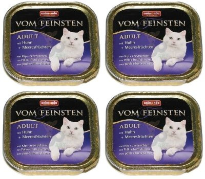 Animonda Vom Feinsten Adult Cat Chicken & Seafood 32x100g