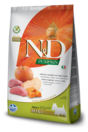 Farmina N&D Pumpkin Grain Free Canine Adult Mini Boar&Apple 7kg