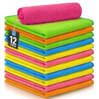 Microfiber cloths 30x30cm 12pcs