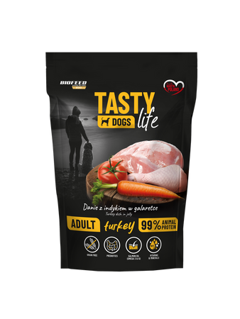 Tasty Dogs Life Turkey Jelly Dish 150g