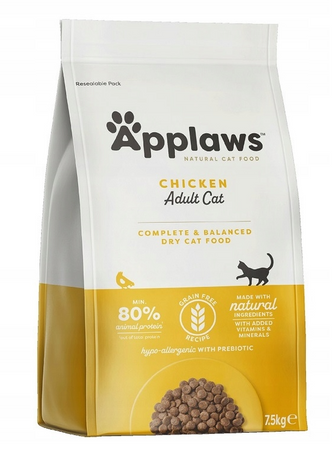 no pork APPLAWS Complete Dry Adult Chicken 7.5kg