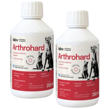 LAB-V Arthrohard 2x250ml Joint support supplement for dogs and cats