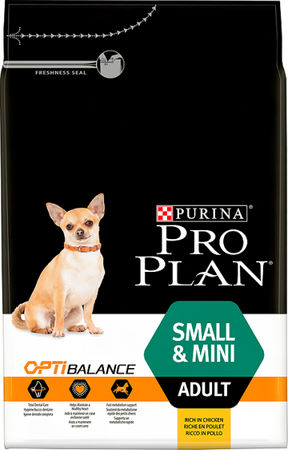 NO PORK Purina Pro Plan Small & Mini Adult Optibalance 7kg