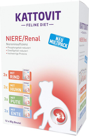 NO PORK Kattovit- Multipack Renal - 24x85g