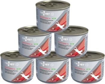 NO PORK TROVET RID Renal & Oxalate Lamb for Cats 6x200g