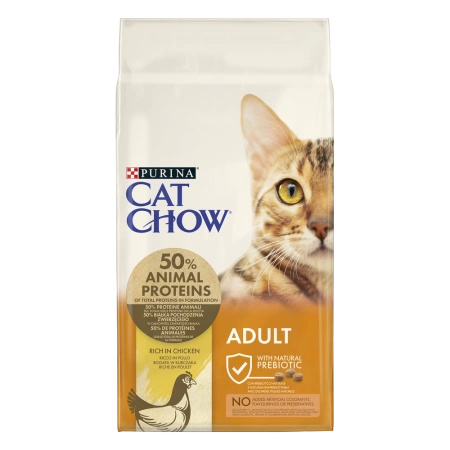 NO PORK Purina Cat Chow Adult Chicken And Rice 15kg