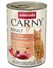 Animonda Cat Carny Adult Chicken, Turkey and Duck Hearts 400g