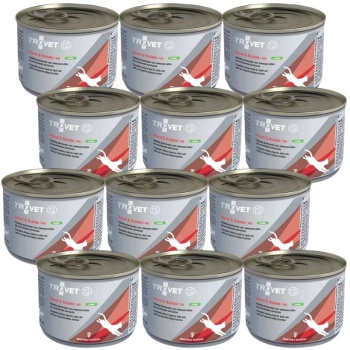 NO PORK TROVET RID Renal & Oxalate Lamb for Cats 12x200g