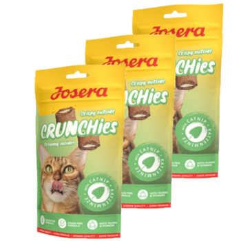 JOSERA Crunchies - with Catnip (cat treat) 3x60g