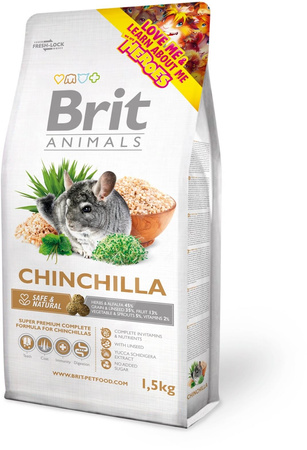 BRIT Animals Chinchilla Complete - food for chinchillas 1.5kg