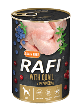 No pork Dolina Noteci Rafi with Quail 400g