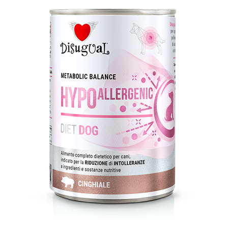 Disugual Wet dog food Veterinary HYPOALLERGENIC Wild boar (adult) 400g