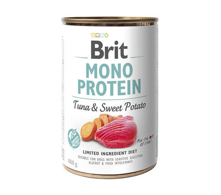 no pork Brit Mono Protein Tuna & Sweet Potato 6x400g