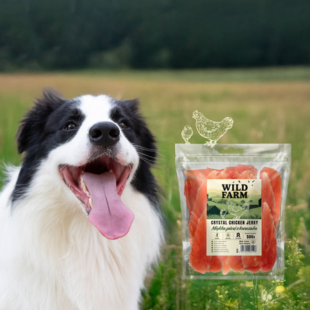 WILD FARM Soft chicken breast 500g dog treats