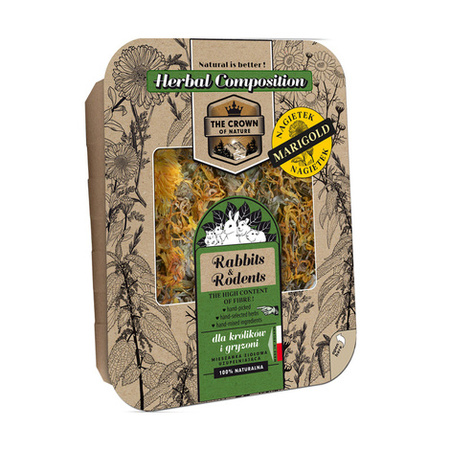 Korona Natury Pasnik food for rabbits and rodents Herbal mixture with marigold 70 g