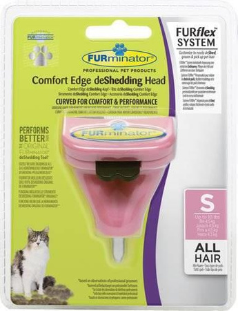 FURMINATOR Furflex combing head for combing out undercoat for cats