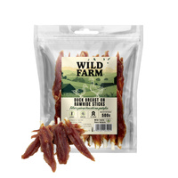WILD FARM duck breast fillet on a stick 500g dog treat