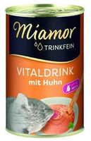 No pork  Miamor VitalDrink with chicken 135ml