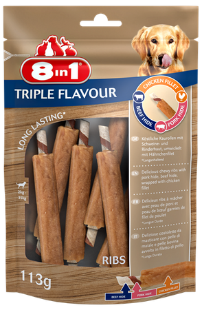 8in1 Triple Flavour Chicken Ribs 6pc