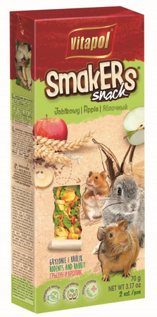 Vitapol Apple Treats for Rodents and Rabbits, 2 pcs