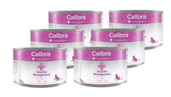 no pork Calibra Veterinary Diets Cat Struvite 6x200g