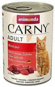 no pork Animonda Cat Carny Adult Beef 18x400g