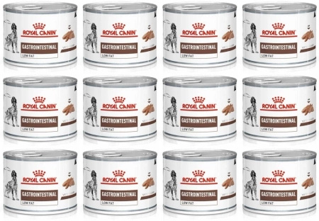 ROYAL CANIN Gastrointestinal Low Fat 12x200g