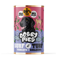Dobry Pies Tuna and Veal 400g