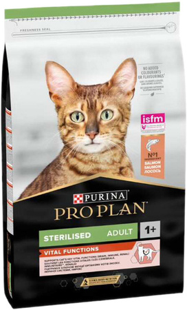 no pork Purina Pro Plan Cat Sterilised Salmon 10kg