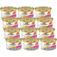 Purina Gourmet Gold Kitten Mousse with Veal 12x85g