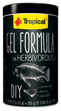 Tropical Gel Formula for Herbivorous Fish 1000ml