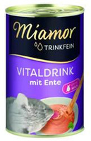 no pork Miamor VitalDrink with duck 135ml