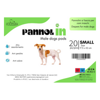 PannolIN Dog nappies size S 17.5x42cm 10pcs/pack.