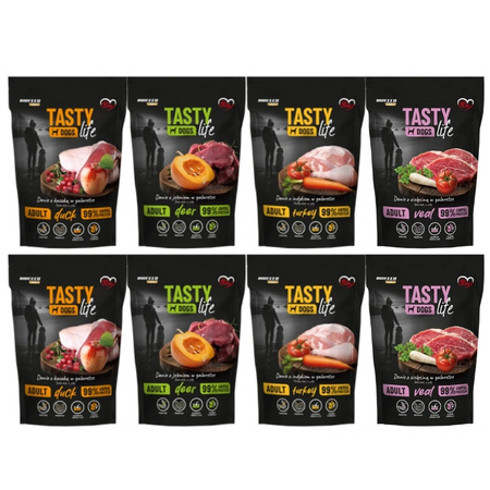 Tasty Dogs Life Mixed Flavors in Jelly 8x150g