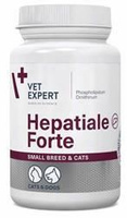 VETEXPERT Hepatiale Forte Small Breed & Cats 40tab