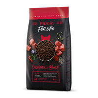 no pork Fitmin Cat For Life Castrate Beef 8kg