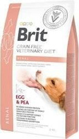 Brit Grain Free Veterinary Diets Dog Renal Egg with Peas 2kg