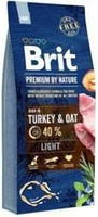 no pork Brit Premium By Nature Light with turkey and oats 15kg