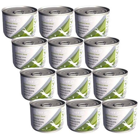 NO PORK TROVET HRD Hypoallergenic Horse for cats 12x200g