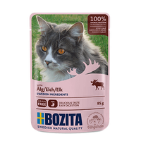 BOZITA Chunks in jelly with elk 85g