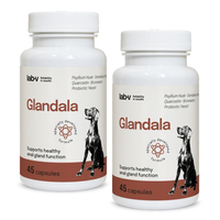 Lab-v Glandala - Supports the proper functioning of the anal glands and digestive tract in dogs 2x45 capsules
