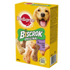 Pedigree Biscrok Adult Dog Treats in the Shape of Bones with Lamb, Chicken, and Beef 500g