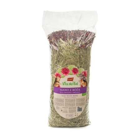 VITAPOL Vita Herbal Hay with rose petals 800 g