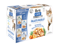 BRIT CARE Cat Fillets in Jelly mix 12x85g