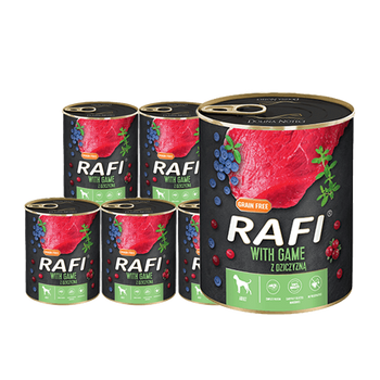 NO PORK Dolina Noteci Rafi with venison 6x800g