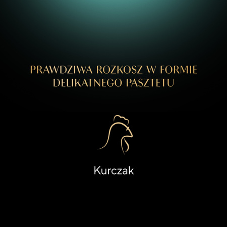 SHEBA Finesse tray 85 g – complete wet food for adult cats, with chicken, in pâté