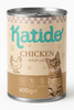 Katido Wet Cat Food with Chicken 6x400g