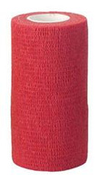 Kerbl Self-adhesive Bandage EquiLastic Red 5cm