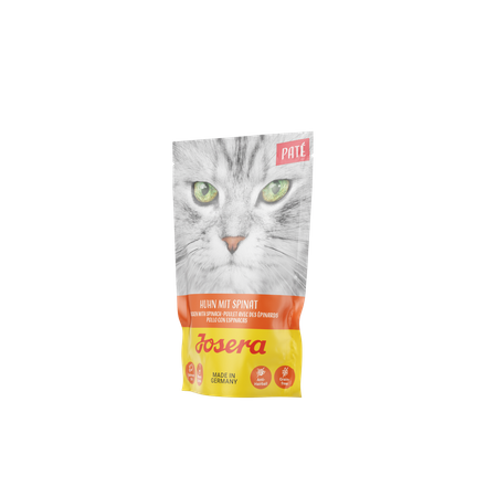 no pork  Josera Pate Chicken with Spinach 85g