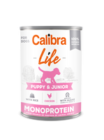 CALIBRA Dog Life Puppy & Junior Chicken 400g